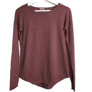 Smartwool Cotton/wool Casual Mauve Sweater Top S